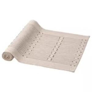 IKEA VÅRARV Textured Cotton and Jute Table Runner for a Modern Natural Look